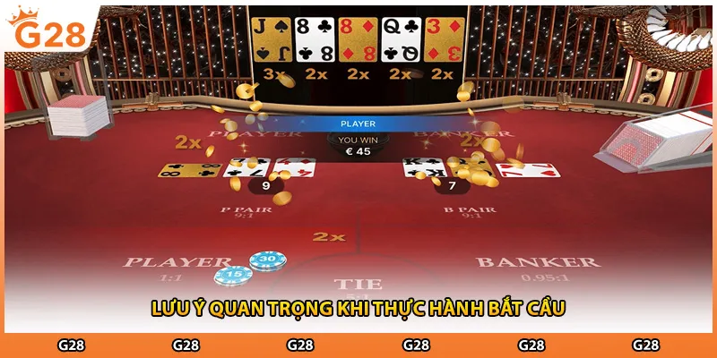 Lưu ý quan trọng khi thực hành bắt cầu